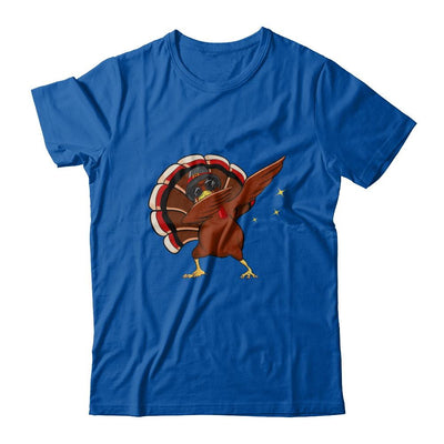 Dabbing Turkey Funny Thanksgiving-T-Shirt & Sweatshirt-Premium T-Shirt-Royal