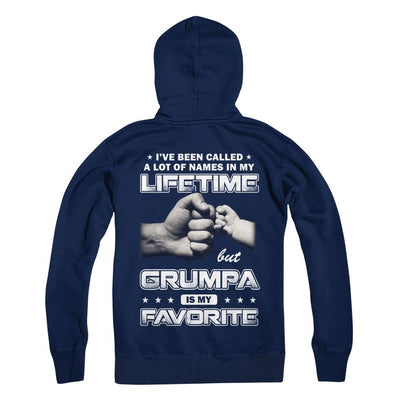 I've Been Called A Lot Of Names But Grumpa Is My Favorite-T-Shirt & Hoodie-Pullover Hoodie-Navy