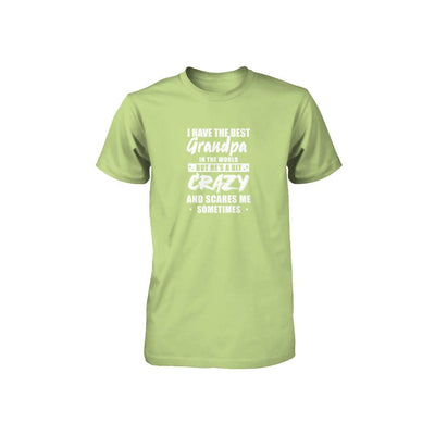 I Have The Best Grandpa In The World Kids Youth-Youth Shirt-