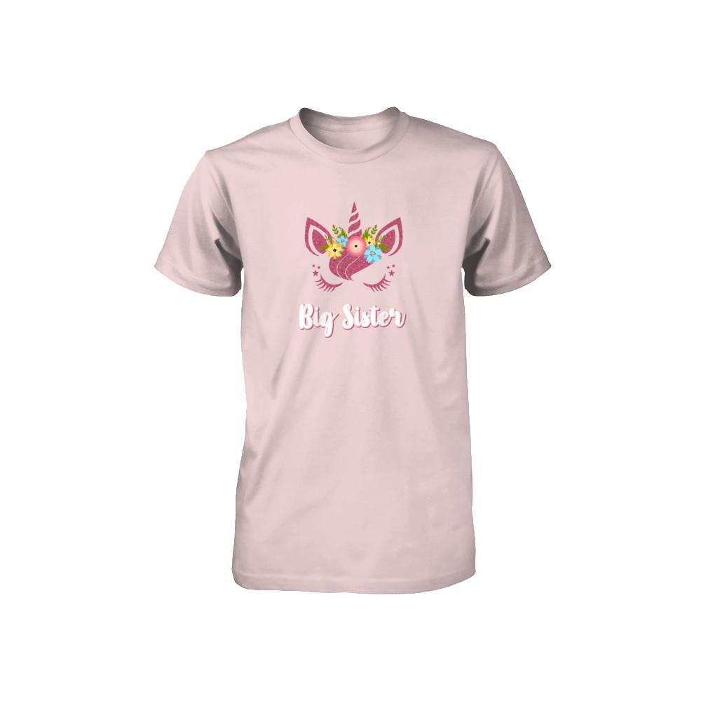 Unicorn Big Sister I'm Going To Be A Big Sister Youth-Youth Shirt-Toddler T-Shirt-Pink