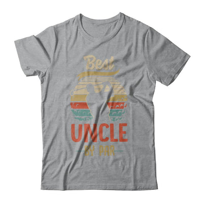 Vintage Best Uncle By Par Fathers Day Funny Golf Gift-T-Shirt & Hoodie-Classic T-Shirt-Sport Grey