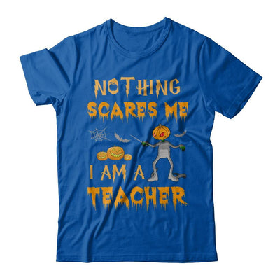 Halloween Nothing Scares Me I'm A Teacher-T-Shirt & Hoodie-Premium T-Shirt-Royal