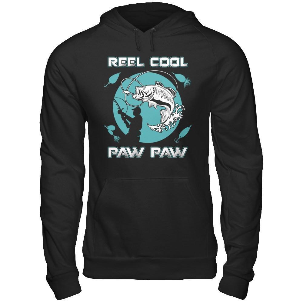 Reel Cool Paw Paw-T-Shirt & Hoodie-Pullover Hoodie-Black