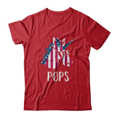 Patriotic Pops Unicorn Americorn 4Th Of July-T-Shirt & Hoodie-Classic T-Shirt-Red