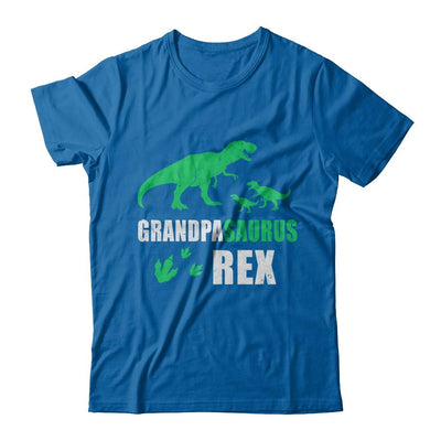 Grandpasaurus Grandpa Saurus Dinosaur T-Rex-T-Shirt & Hoodie-Classic T-Shirt-Royal