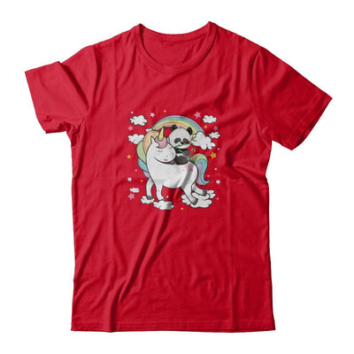Panda Riding Unicorn-T-Shirt & Tank Top-Premium T-Shirt-Red