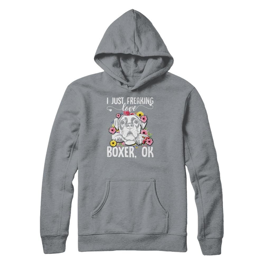 Dog I Just Freaking Love Boxer-T-Shirt & Tank Top-