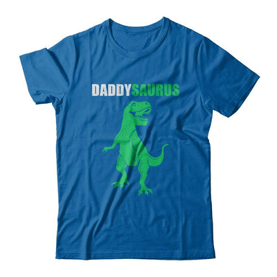 Daddysaurus Funny Dinosaur First Time Dad Fathers Day-T-Shirt & Hoodie-Classic T-Shirt-Royal