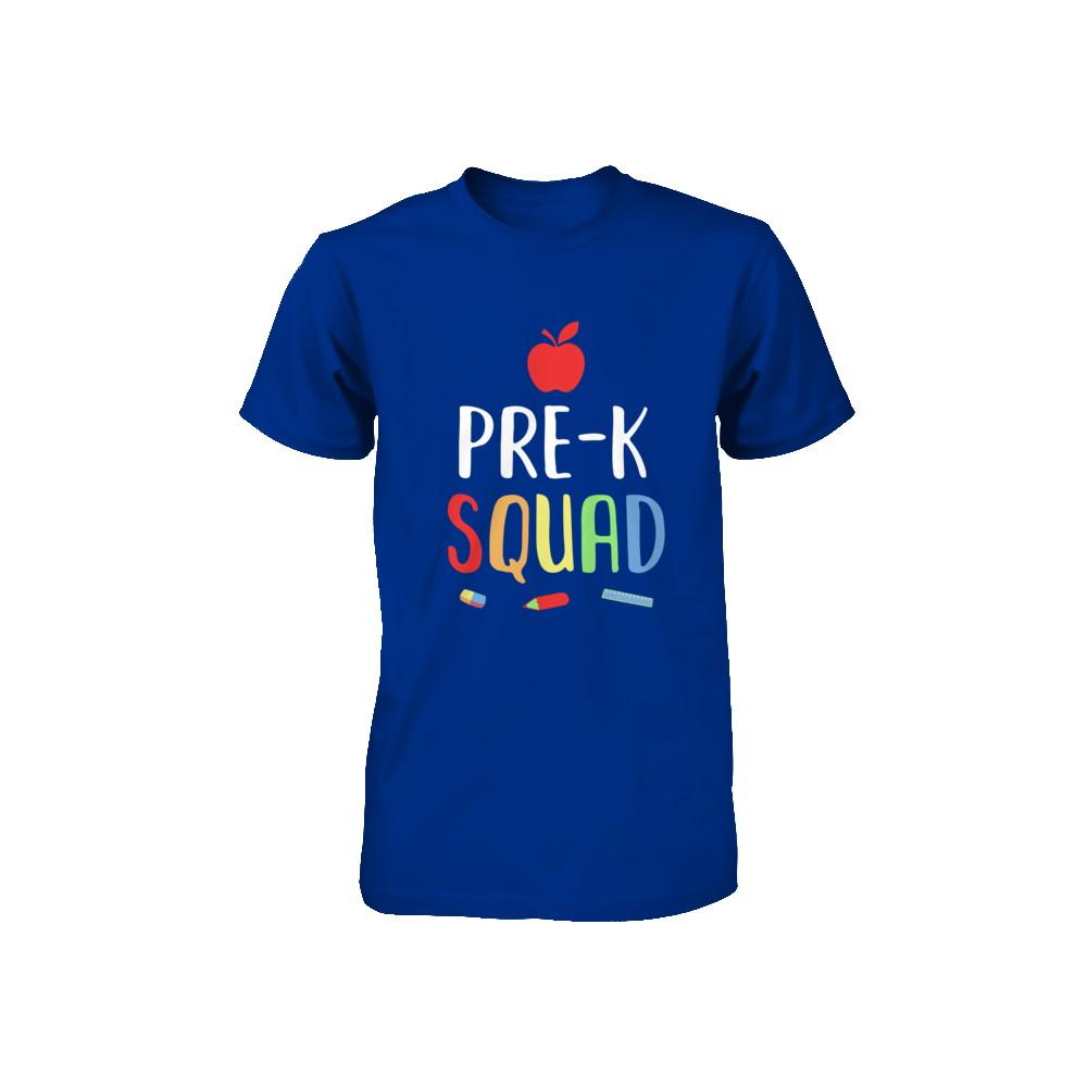 Pre-K Preschool Squad Back To School Teacher Gift Youth-Youth Shirt-
