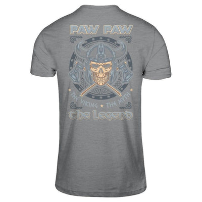 Paw Paw The Viking The Myth The Legend-T-Shirt & Hoodie-Classic T-Shirt-Sport Grey