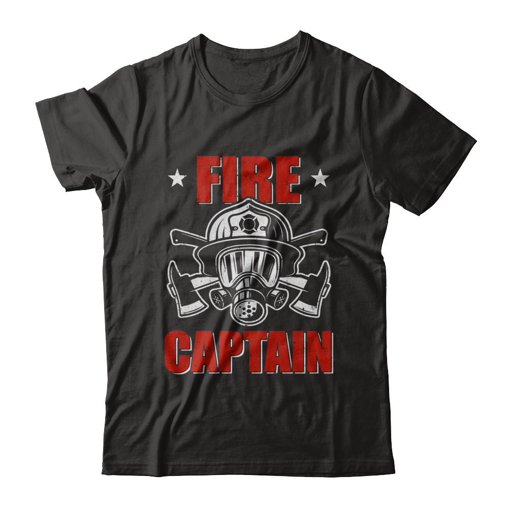 Fire Captain Fireman Dad Firefighter Gift