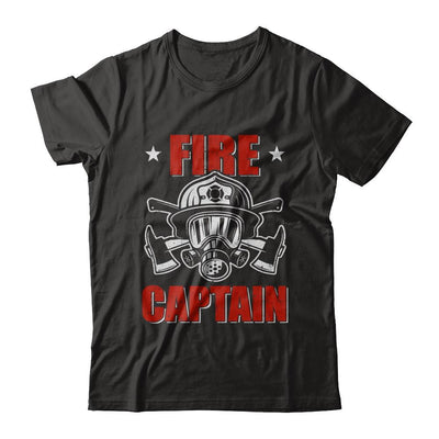 Fire Captain Fireman Dad Firefighter Gift-T-Shirt & Hoodie-Classic T-Shirt-Black