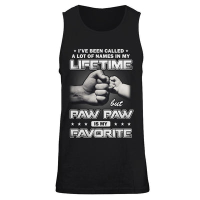 I've Been Called A Lot Of Names But Paw Paw Is My Favorite-T-Shirt & Hoodie-Unisex Tank-Black
