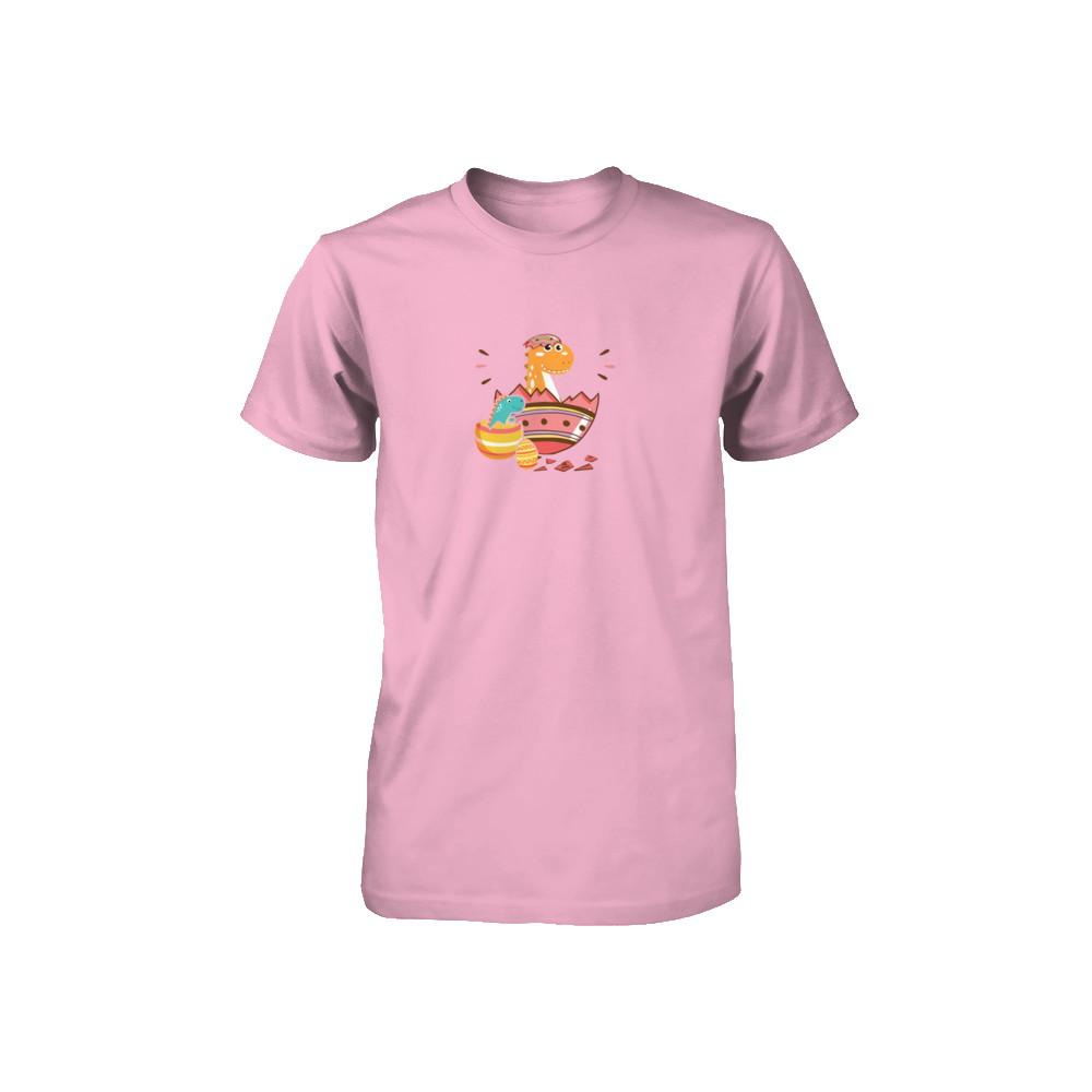 Happy Easter Bunny Easter Eggs Youth-Youth Shirt-Toddler T-Shirt-Pink