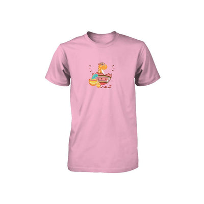 Happy Easter Bunny Easter Eggs Youth-Youth Shirt-Toddler T-Shirt-Pink