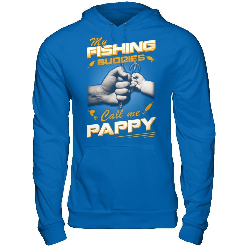 My Fishing Buddies Call Me Pappy-T-Shirt & Hoodie-Pullover Hoodie-Royal