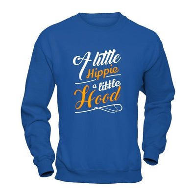 A Little A Little Hood-T-Shirt & Hoodie-Crewneck Sweatshirt-Royal