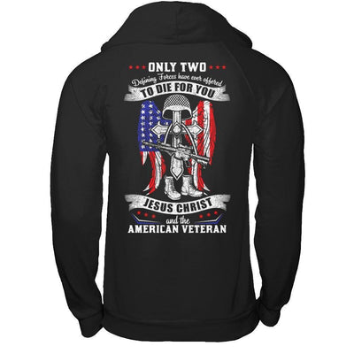 Only Two Defining Forces Have Ever Offered To Die-T-Shirt & Hoodie-Pullover Hoodie-Black