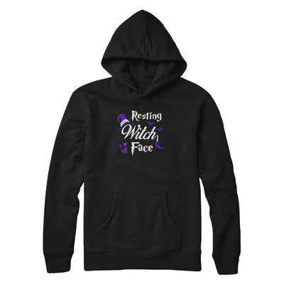 Halloween Resting Witch Face Witches-T-Shirt & Tank Top-Pullover Hoodie-Black