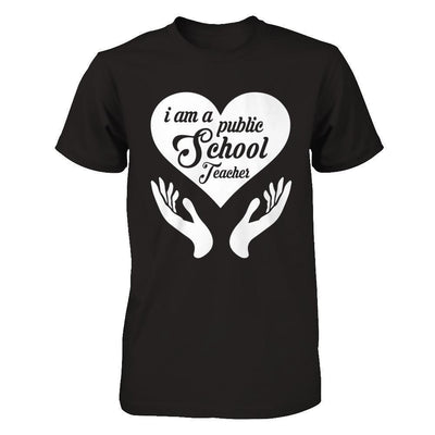 I Am A Public School Teacher-T-Shirt & Hoodie-Premium T-Shirt-Midnight Navy