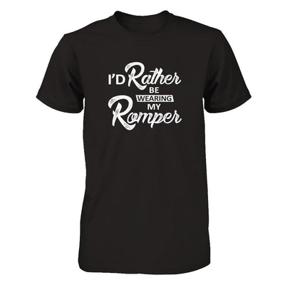 I'd Rather Be Wearing My Romper-T-Shirt & Tank Top-Premium T-Shirt-Black