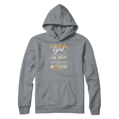 I'm A Libra Girl Lipstick September October Funny Zodiac Birthday-T-Shirt & Tank Top-Pullover Hoodie-Light Steel