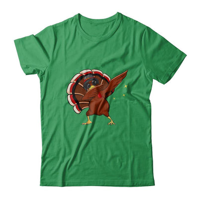Dabbing Turkey Funny Thanksgiving-T-Shirt & Sweatshirt-Premium T-Shirt-Kelly Green