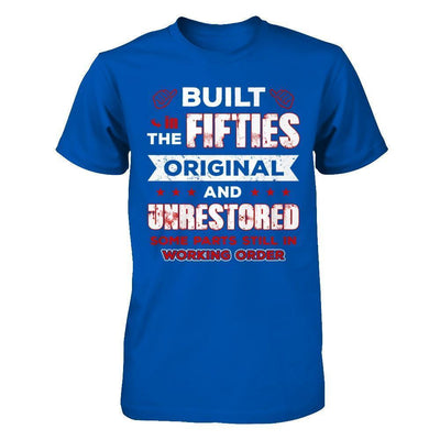Built In The Fifties Original And Unrestored-T-Shirt & Hoodie-Premium T-Shirt-Royal