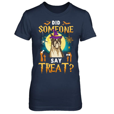 Did Someone Say Treat Boxer Halloween Costume-T-Shirt & Hoodie-Women's T-Shirt-Navy
