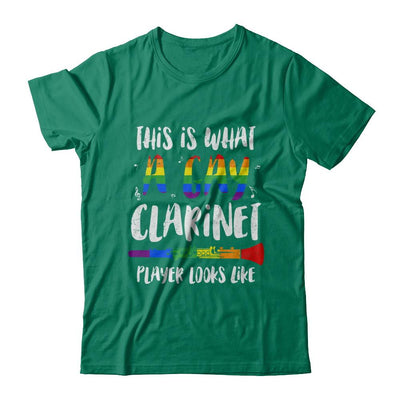 This Is What A Gay Clarinet Player Looks Like LGBT-T-Shirt & Hoodie-Classic T-Shirt-Kelly Green