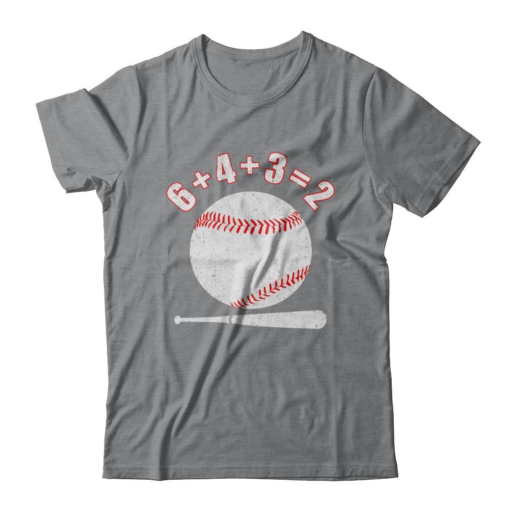 6 4 3 2 Play Baseball-T-Shirt & Hoodie-