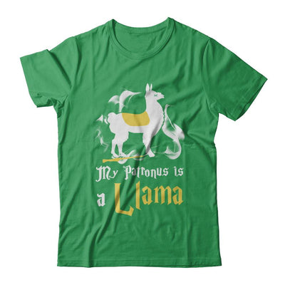 My Patronus Is A Llama-T-Shirt & Hoodie-Premium T-Shirt-Kelly Green