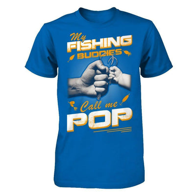 My Fishing Buddies Call Me Pop-T-Shirt & Hoodie-Classic T-Shirt-Royal