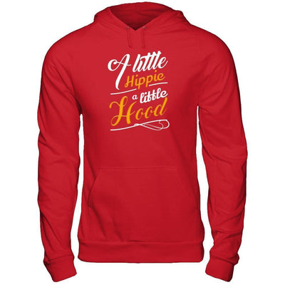 A Little A Little Hood-T-Shirt & Hoodie-Pullover Hoodie-Red