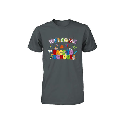 Welcome Back To School Youth-T-Shirt & Hoodie-Toddler T-Shirt-Charcoal
