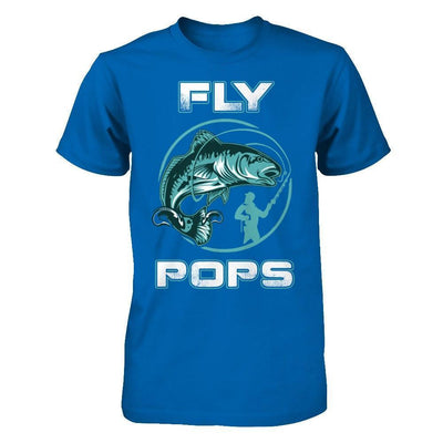 Fly Fishing Pops-T-Shirt & Hoodie-Classic T-Shirt-Royal