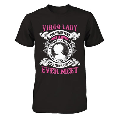Virgo Lady The Sweetest Most Beautiful Love Amazing-T-Shirt & Hoodie-Premium T-Shirt-Black
