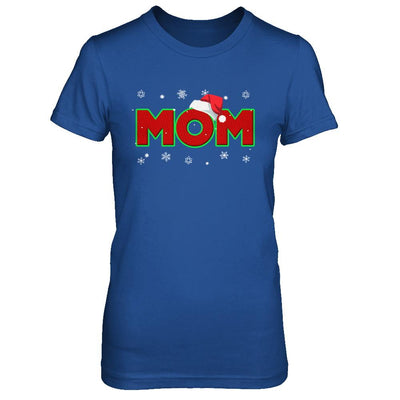 Mom Christmas Santa Ugly Sweater Gift-T-Shirt & Sweatshirt-Women's T-Shirt-Royal