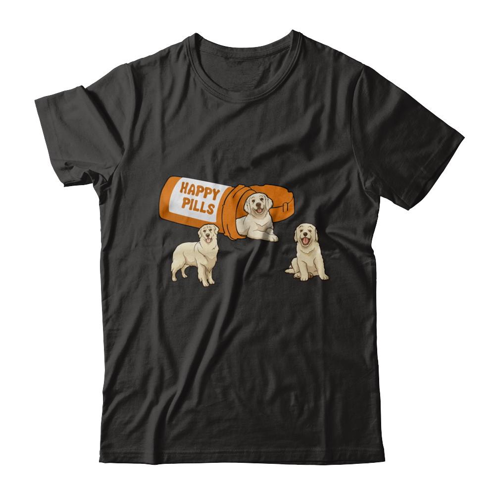 Retrievers Labrador Golden Happy Pills