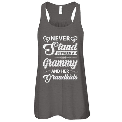 Never Stand Between A Grammy And Her Grandkids Mothers Day-T-Shirt & Tank Top-