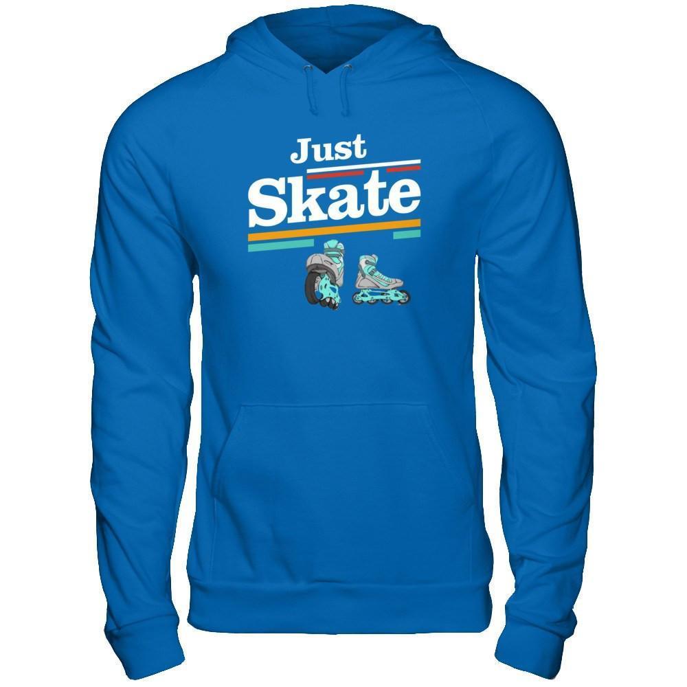 Just Roller Skate-T-Shirt & Hoodie-Pullover Hoodie-Royal