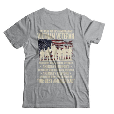 Vietnam Veteran The Best America Had Proud-T-Shirt & Hoodie-Classic T-Shirt-Sport Grey