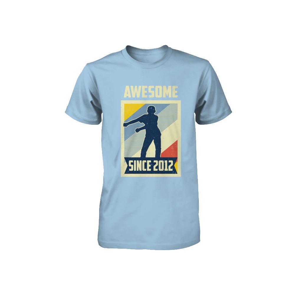 Vintage Floss 9th 2012 Birthday Gift for 9 Years Old Youth-Youth Shirt-Toddler T-Shirt-Light Blue