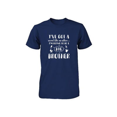 Secret Like No Other I'm Going To Be A Big Brother Youth-Youth Shirt-Youth T-Shirt-Navy