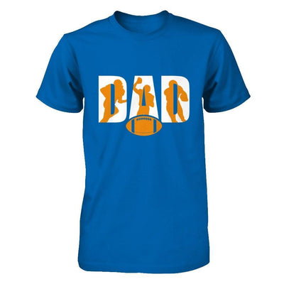 Football Dad Father's Day-T-Shirt & Hoodie-Classic T-Shirt-Royal