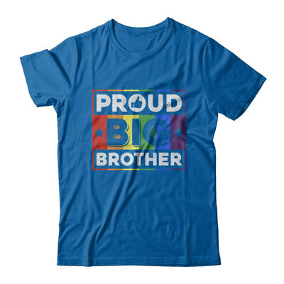 Proud Big Brother Gay Lesbian Pride Month LGBT-T-Shirt & Hoodie-Classic T-Shirt-Royal