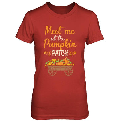 Meet Me At The Pumpkin Patch Halloween Costume-T-Shirt & Hoodie-Women's T-Shirt-Red