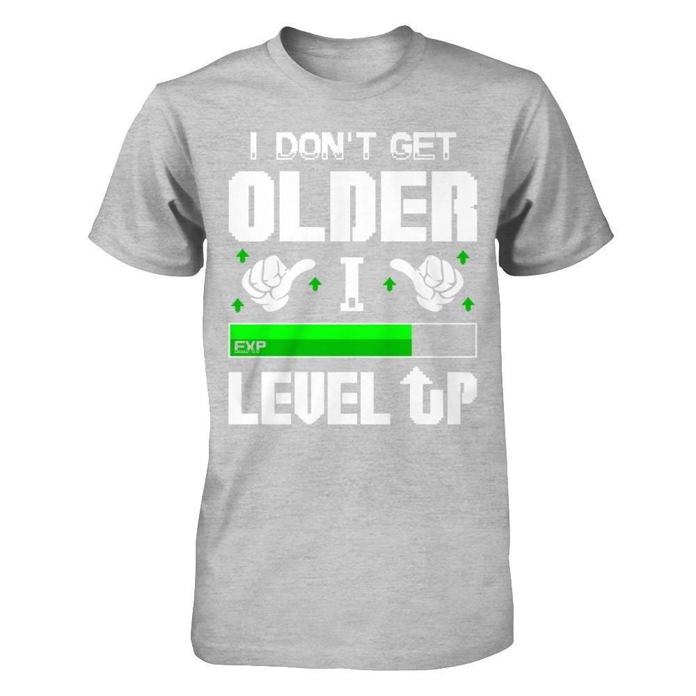 I Don't Get Older I Level Up-T-Shirt & Hoodie-Premium T-Shirt-Heather Gray