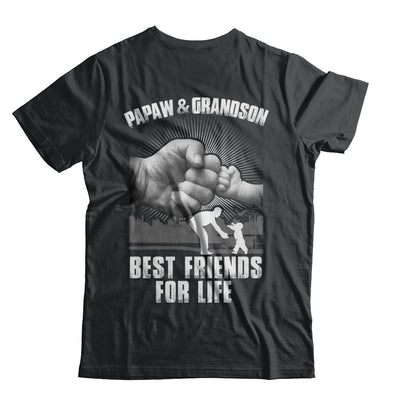 Papaw And Grandson Best Friends For Life-T-Shirt & Hoodie-Classic T-Shirt-Black