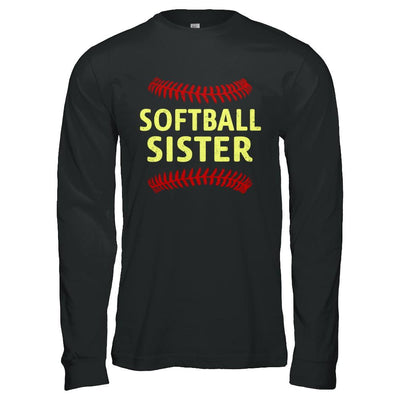Softball Sister-T-Shirt & Hoodie-